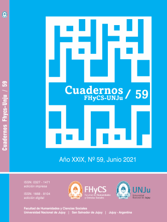 Cuadernos Fhycs-Unju 59