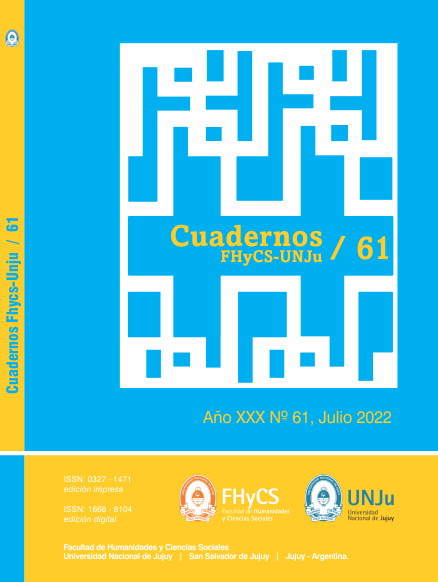 Cuadernos Fhycs-Unju 61