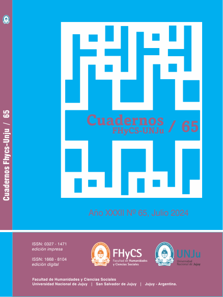 Cuadernos Fhycs-Unju 65